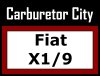Fiat X1/9 Carburetor Rebuild Kits