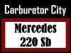 Mercedes-Benz 220 Sb Carburetor Rebuild Kits